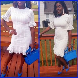 Banana Republic Ruffle Dess